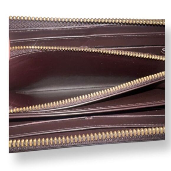 Louis Vuitton Vernis Zippy Wallet Rouge Fauviste - Picture 8 of 15